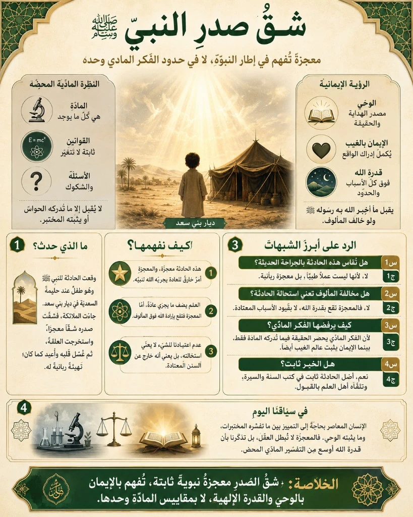 شق الصدر وغسل القلب