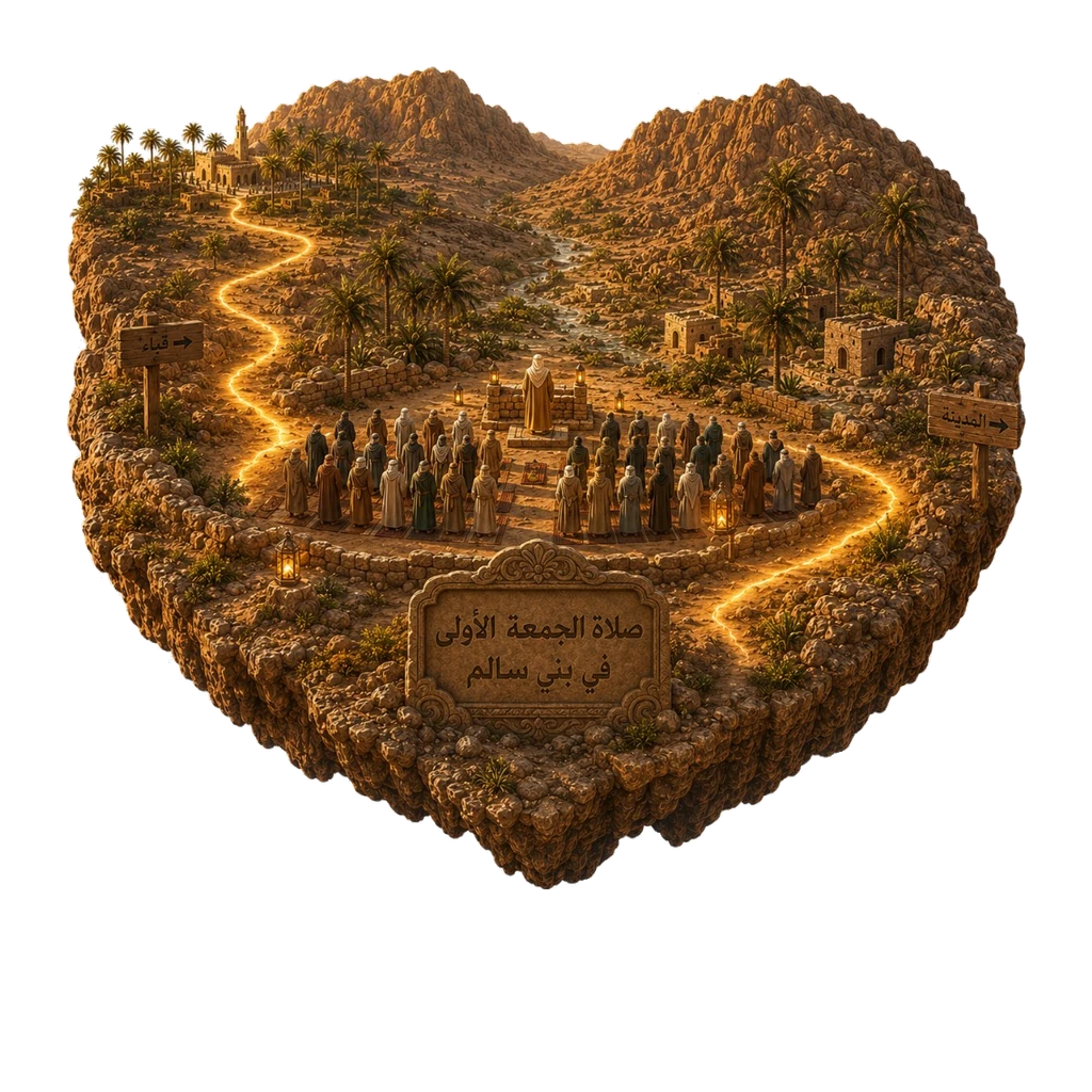 صلاة الجمعة في بني سالم