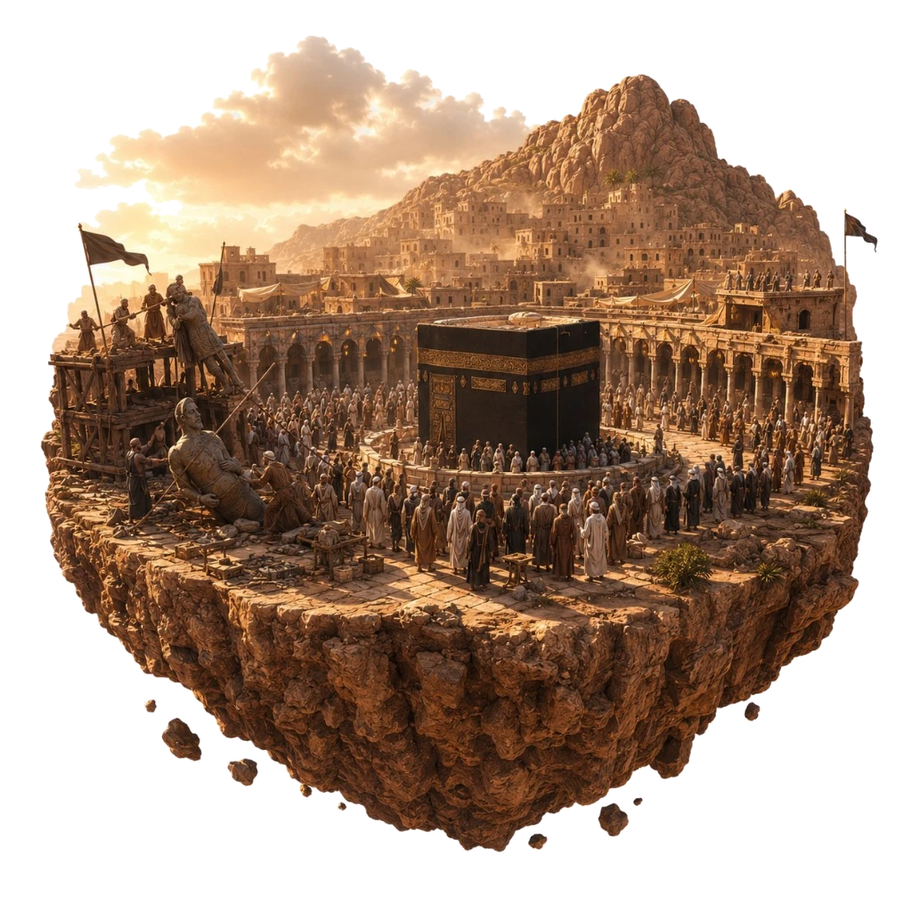 خروج النبي ﷺ لفتح مكة